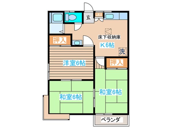 ファミールSSの物件間取画像